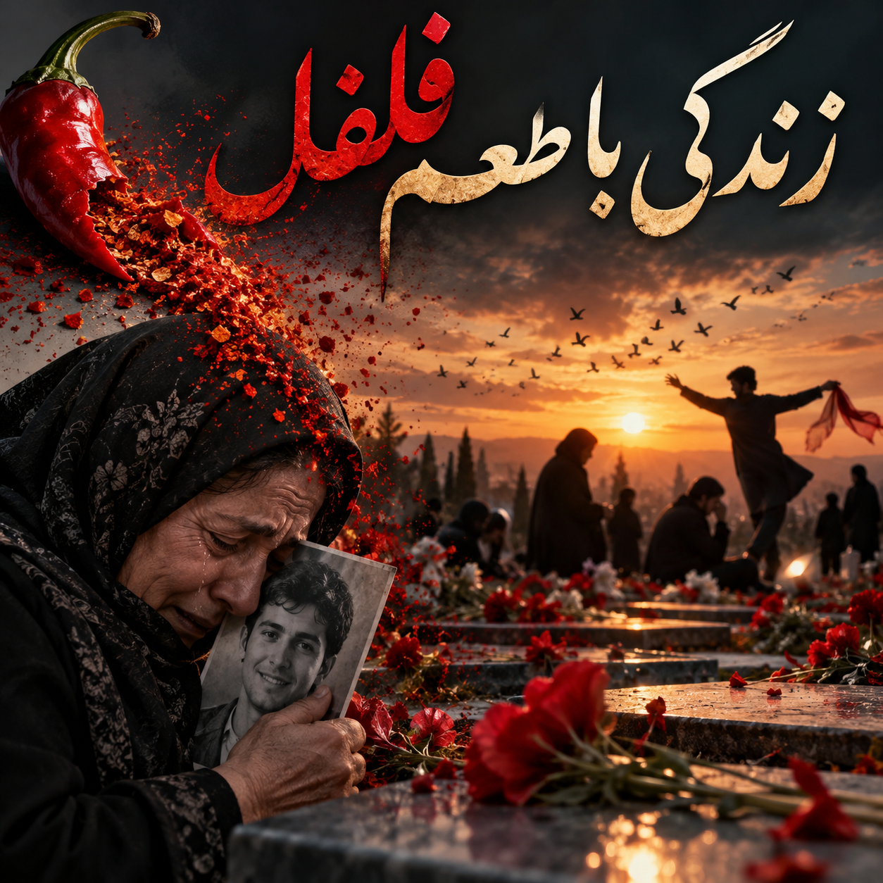 شعر -زندگی با طعم فلفل